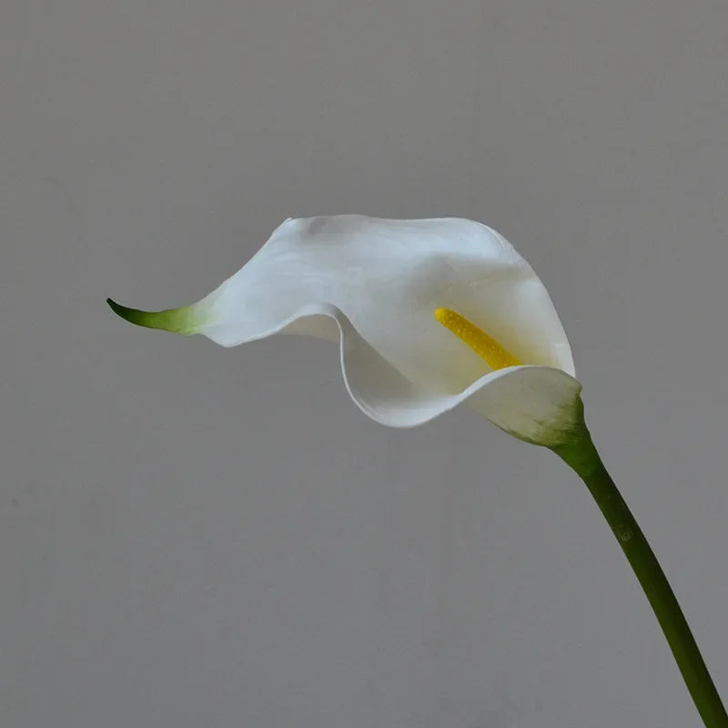 10Pcs Artificial Flowers EVA Calla Lily Home Decoration Living Room Table Flower Arrangement Party Wedding Bouquet Calla Flowers