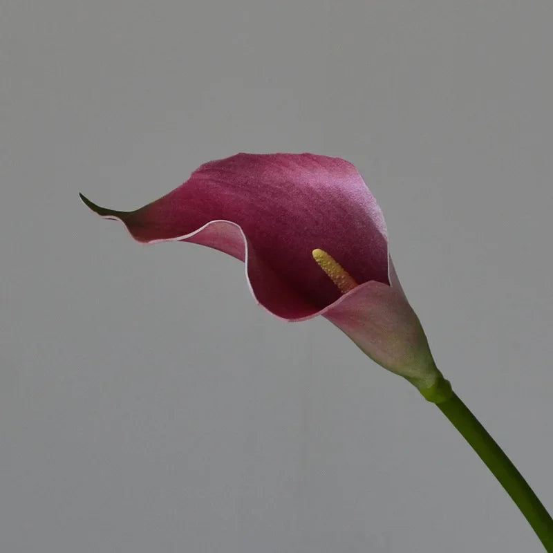 10Pcs Artificial Flowers EVA Calla Lily Home Decoration Living Room Table Flower Arrangement Party Wedding Bouquet Calla Flowers